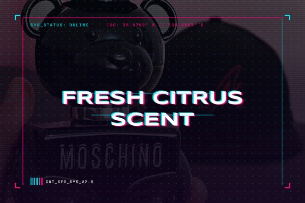 fresh citrus scent