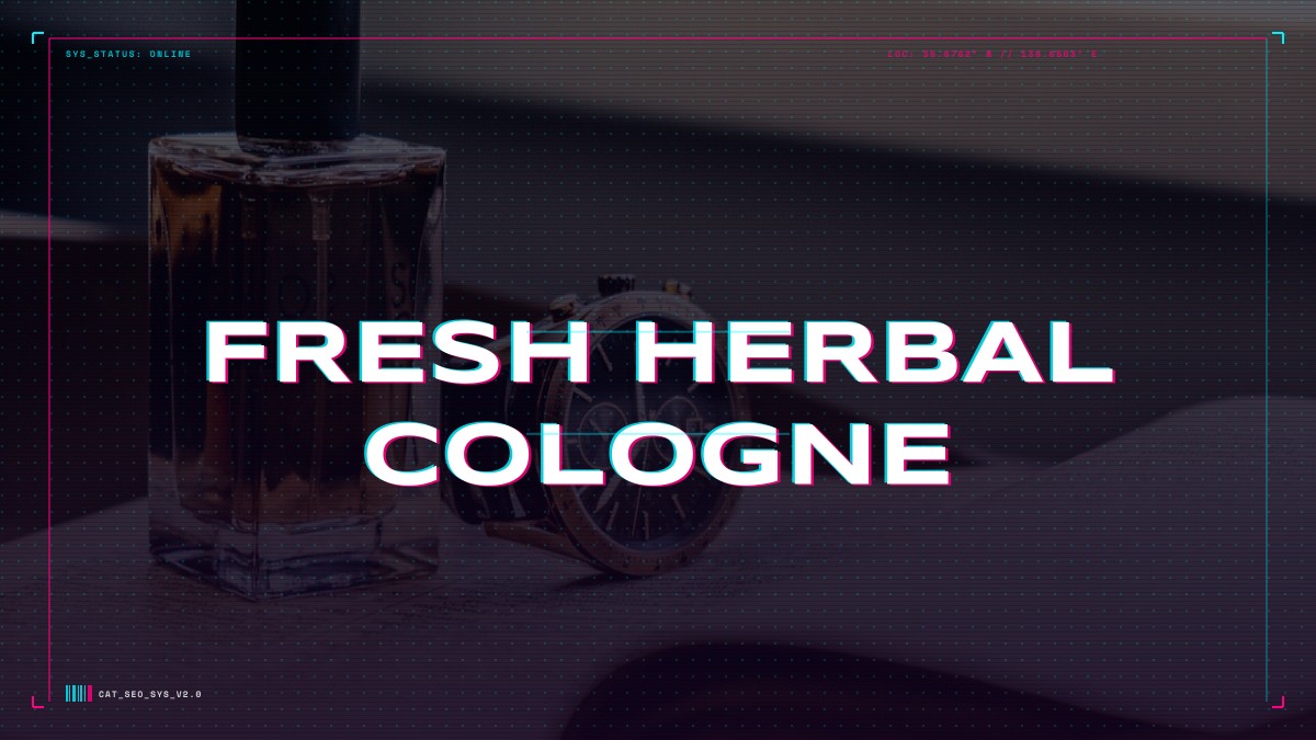 fresh herbal cologne