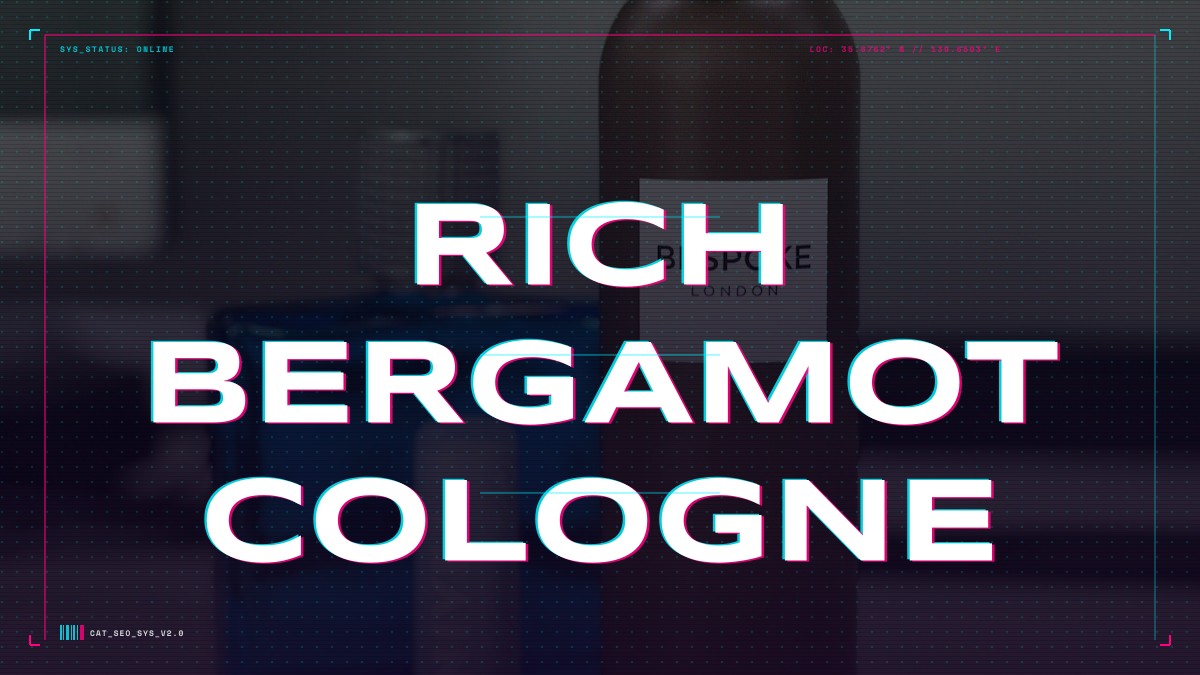 rich bergamot cologne